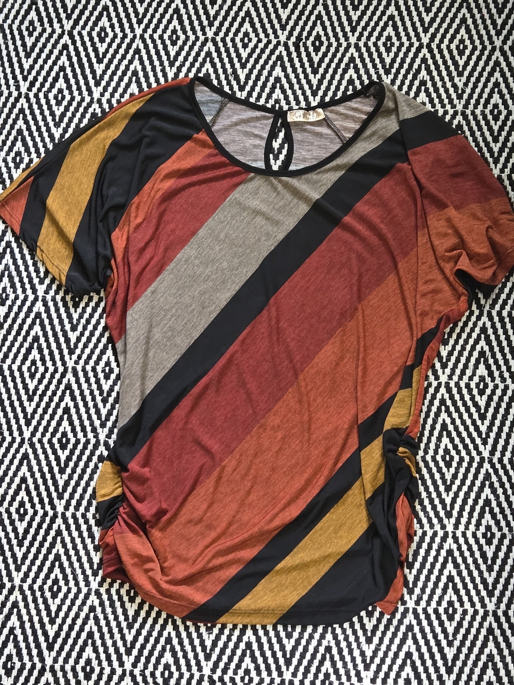 Everyday Diagonal Stripe Tee